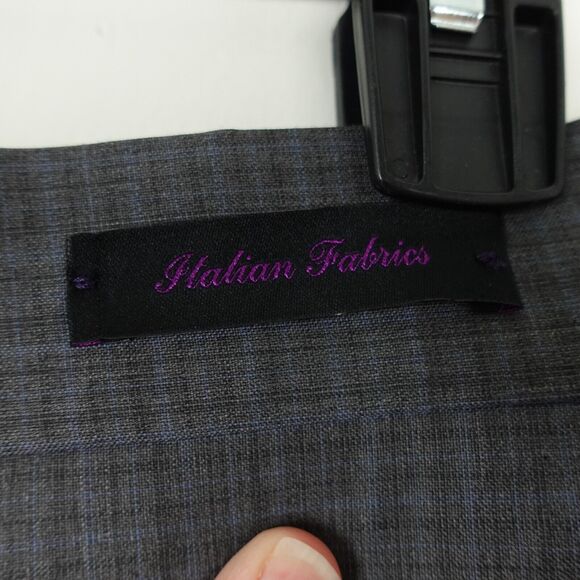 Ted Baker Endurance Sterling Small Checked Trouser Dress Pants Mens SZ 38L Gray - Picture 7 of 16